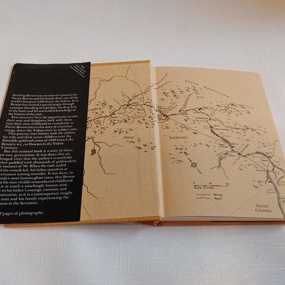 Pierre Berton Drifting Home Novel Hard Cover Book - Picture 2 of 4